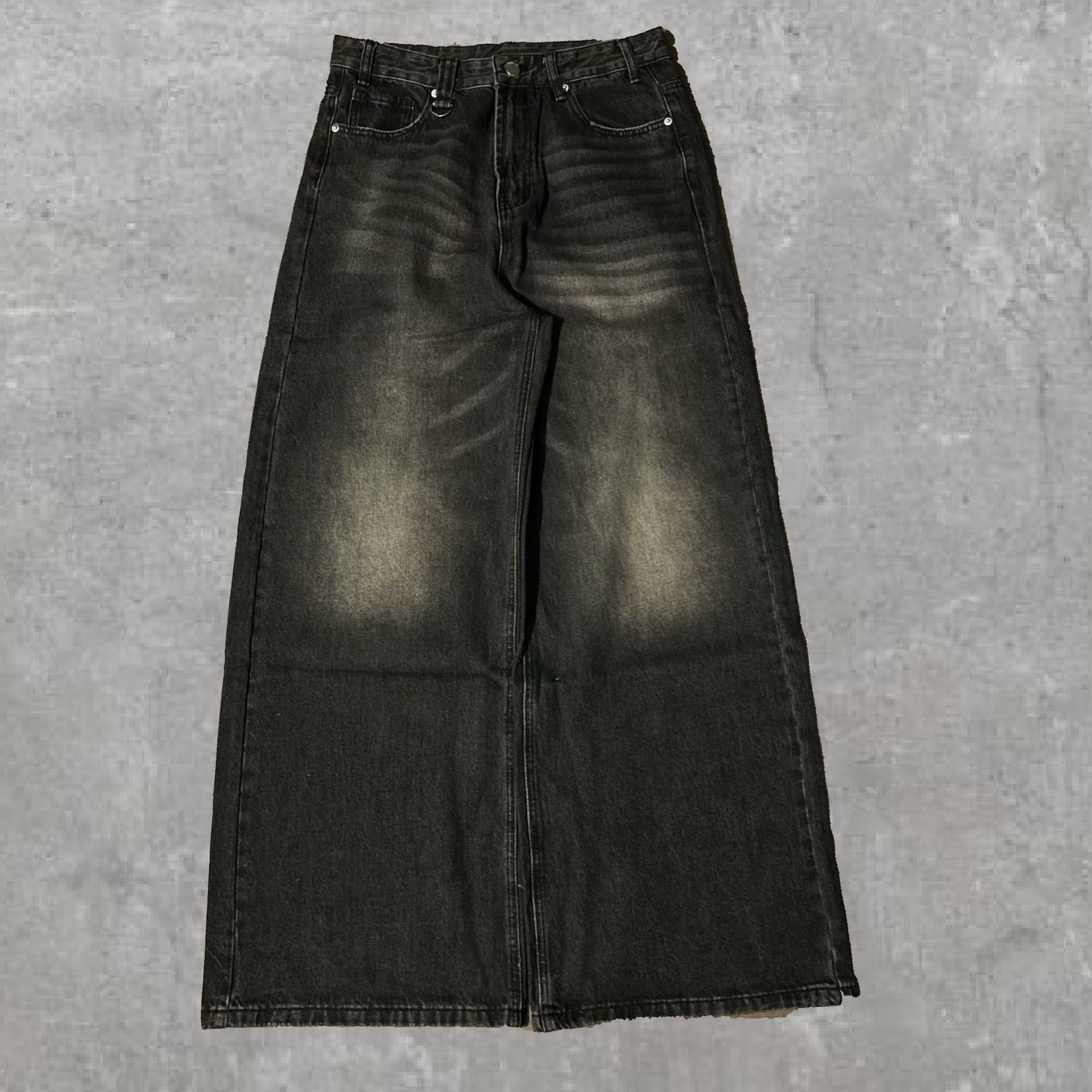 Faded Black Denim